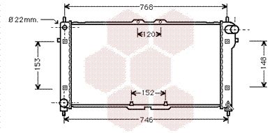 VAN WEZEL Radiators, Motora dzesēšanas sistēma 27002073